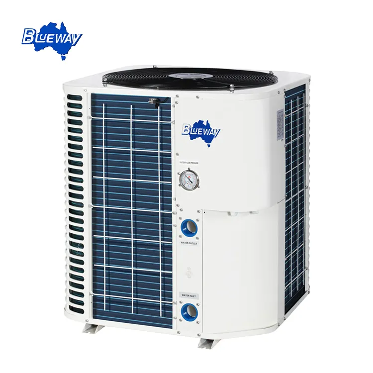 64 kW úszómedence hőszivattyúja